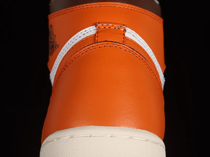 All categories Air Jordan Jordan series basketball shoes Air Jordan 1 High X version Air Jordan 1 High OG "Starfish" AJ1 Joe 1 Hermes Orange high-top basketball shoes DO9369-101